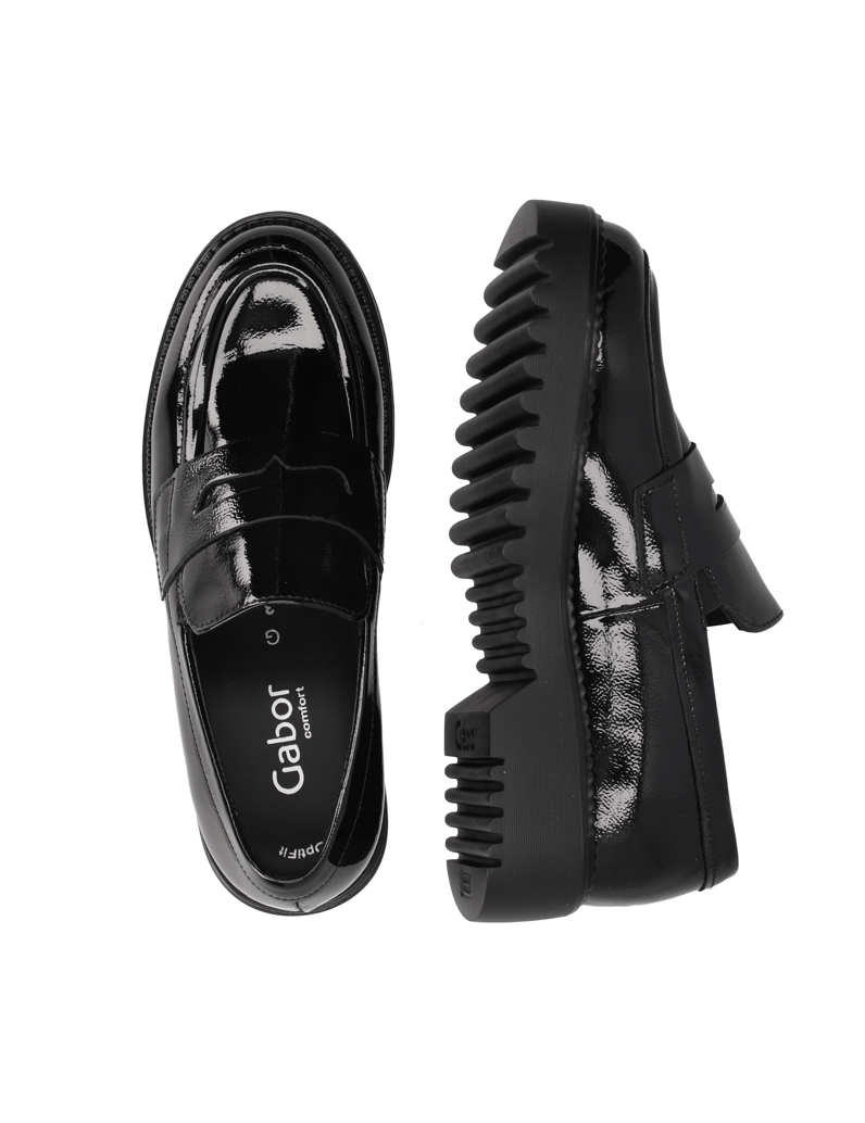 Gabor-Slipper-schwarz