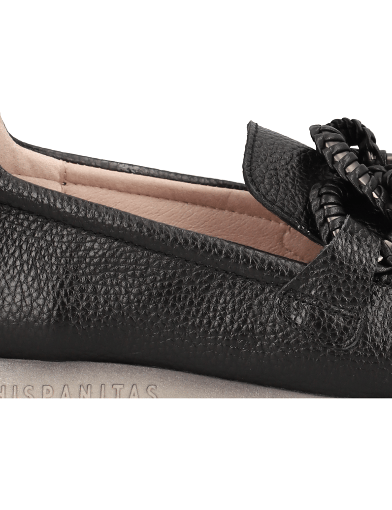 Hispanitas-Slipper-schwarz
