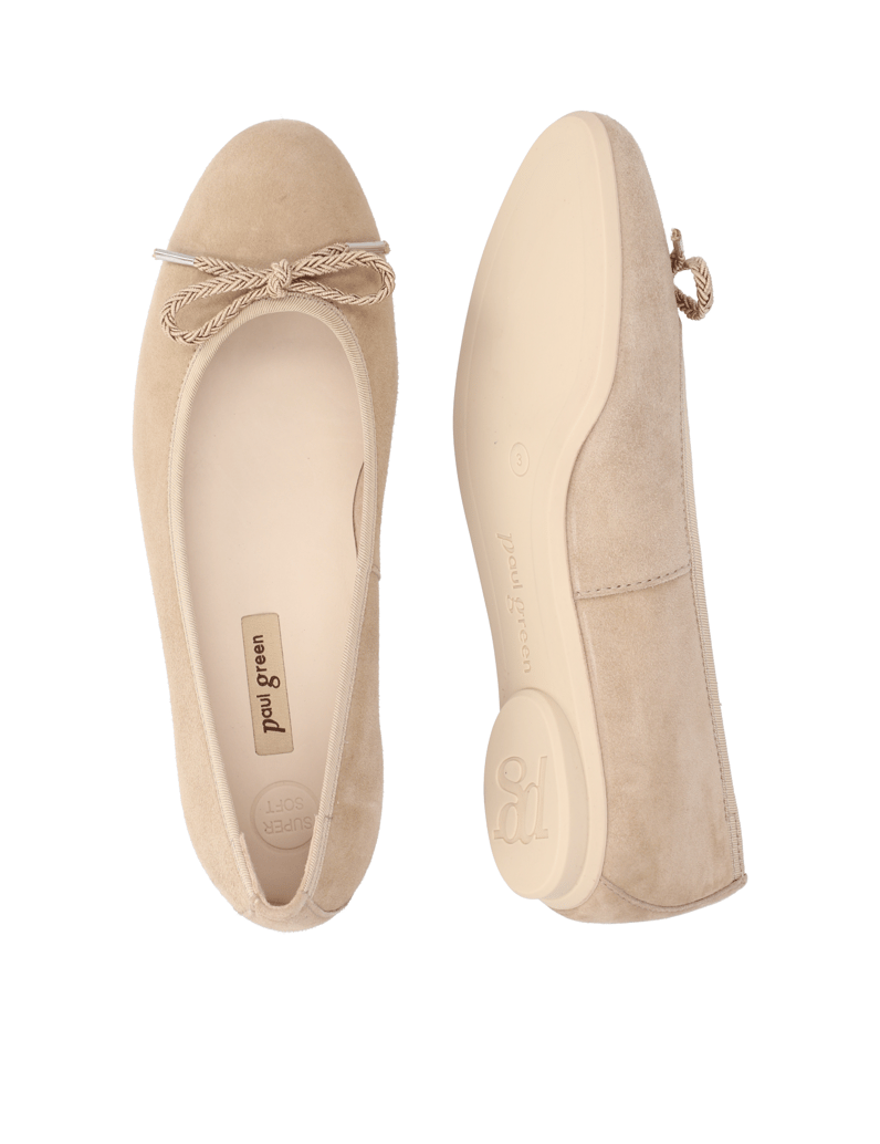 PAUL-GREEN-Veloursleder-Ballerina