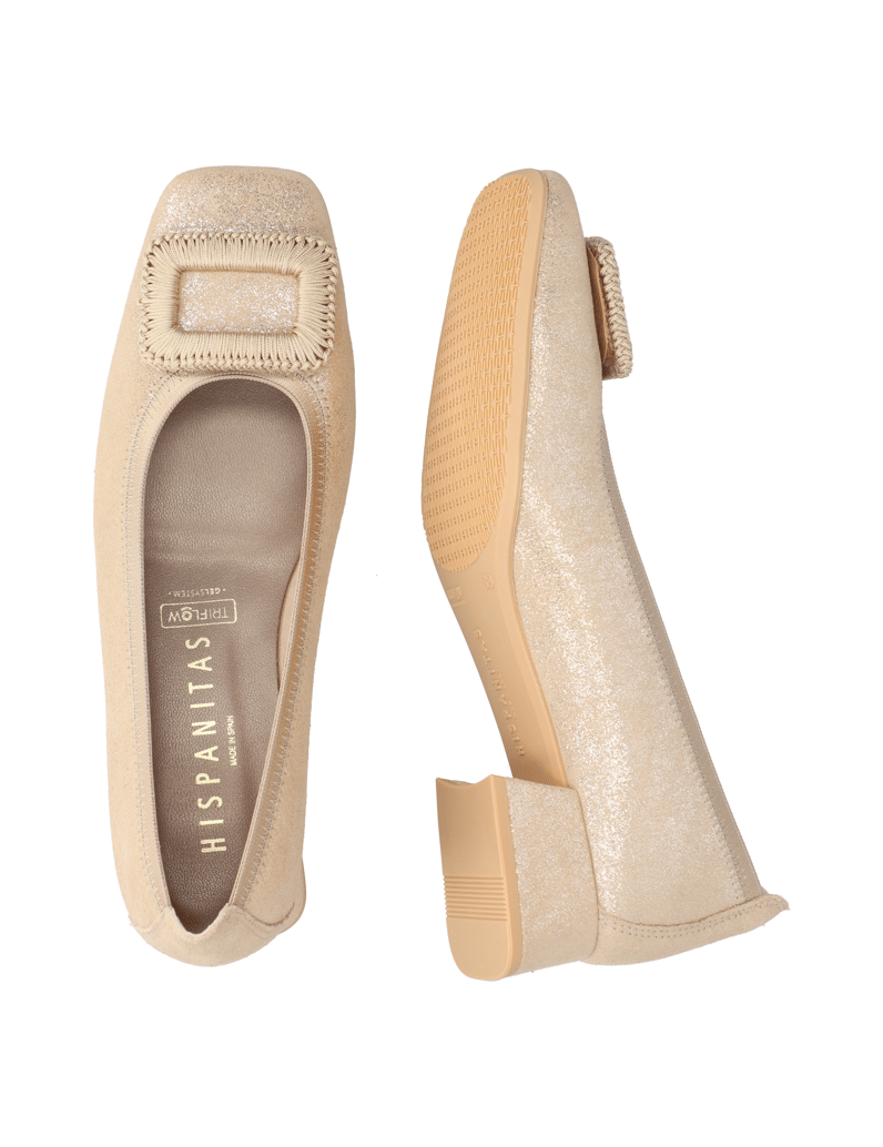 Hispanitas-Veloursleder-Pumps