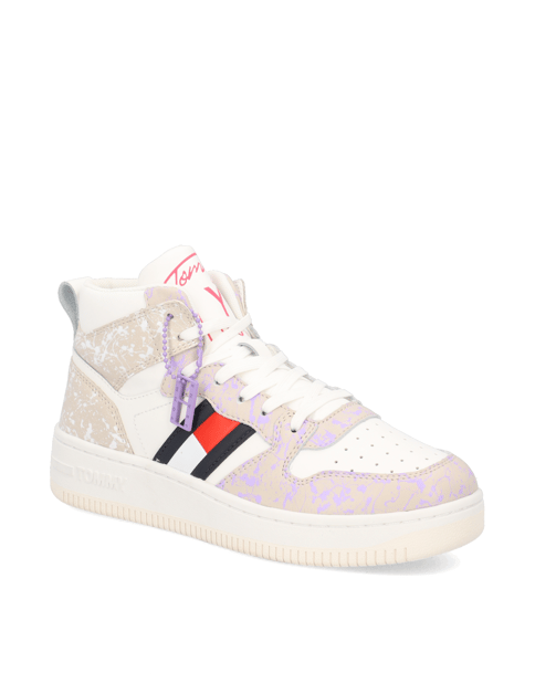 

BASKET SPLATTER MID CUPSOLE, Béžová