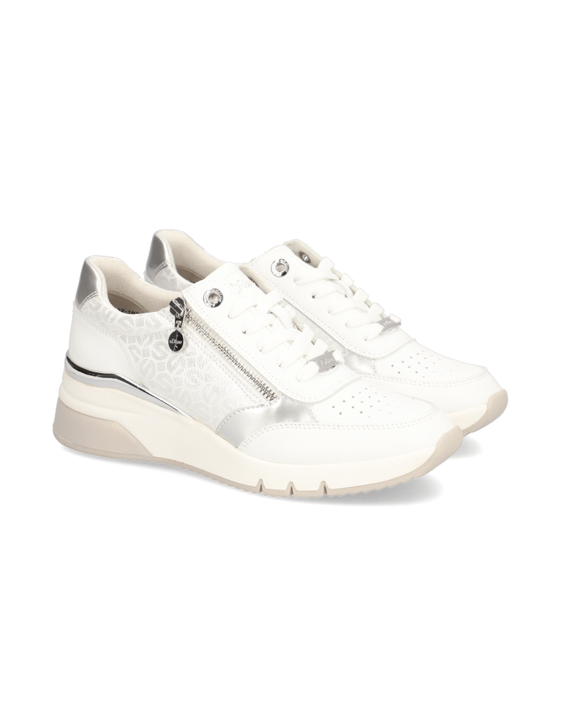 S.Oliver-Sneaker-weiss
