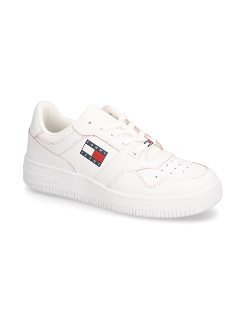 

TOMMY JEANS ETCH BASKET WMN, Bílá