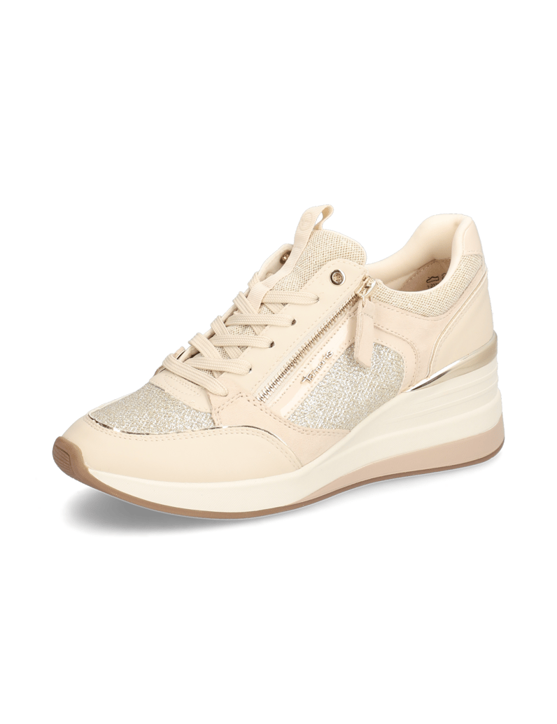 TAMARIS-Lederkombination-Sneaker