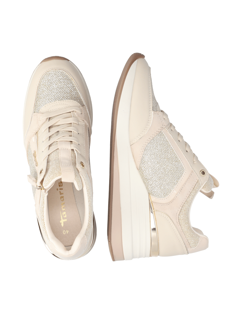 TAMARIS-Lederkombination-Sneaker