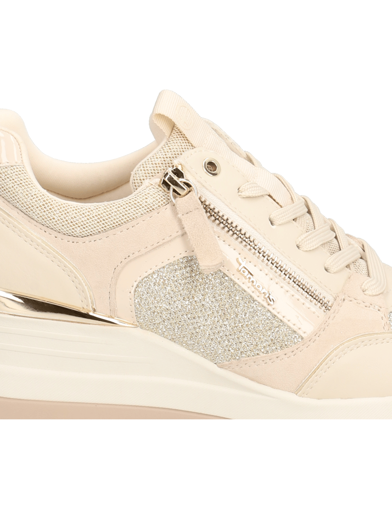 TAMARIS-Lederkombination-Sneaker