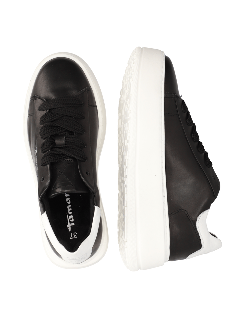 TAMARIS-Glattleder-Sneaker