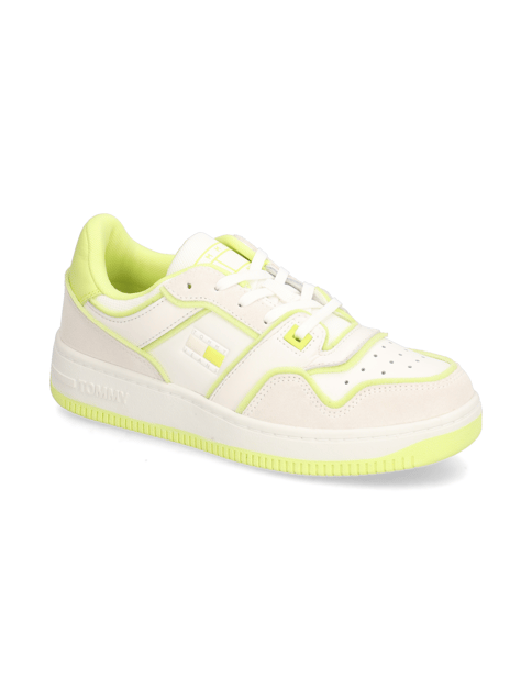 

TOMMY JEANS DECON BASKET LOW CUT, Biela