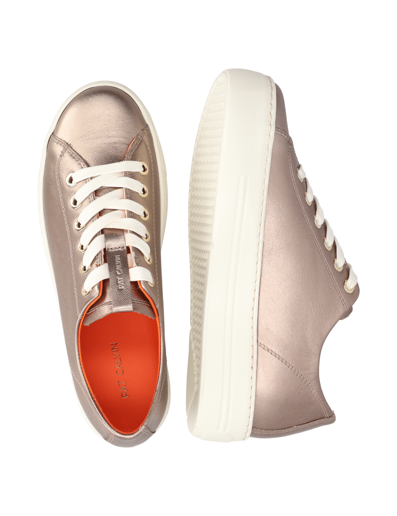 Pat-Calvin-Glattleder-Sneaker-weiss