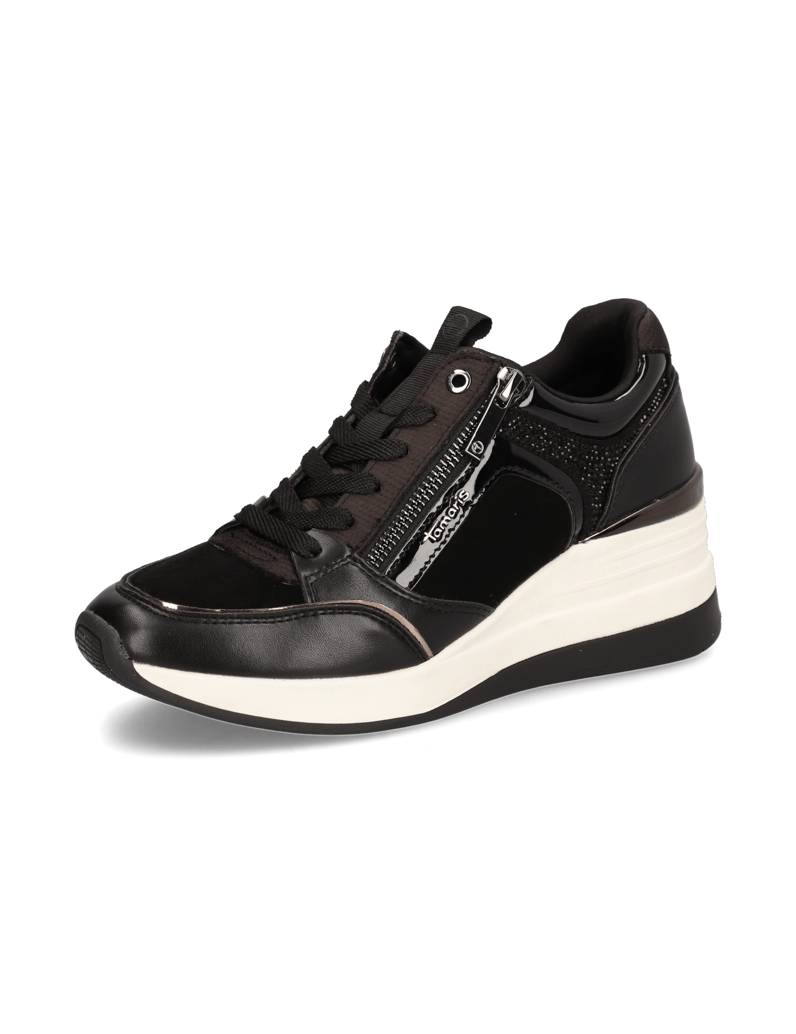 TAMARIS-Lederkombination-Sneaker
