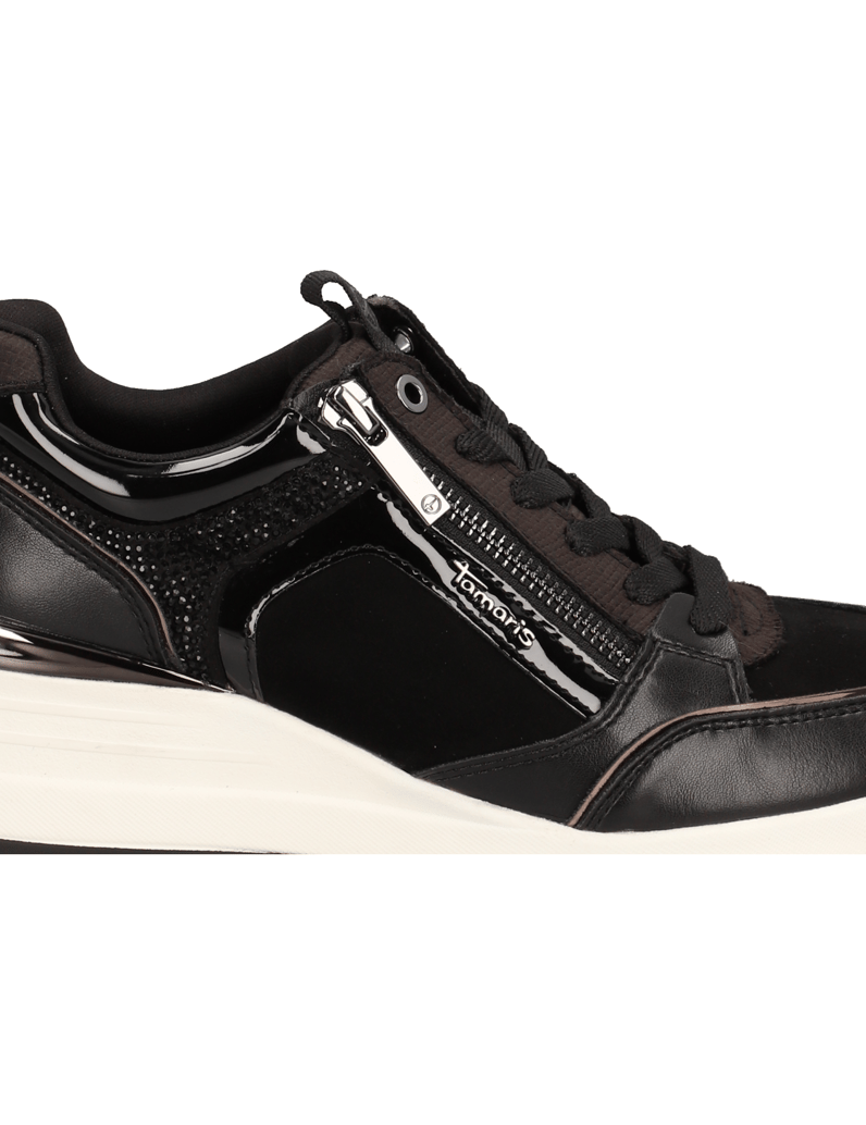 TAMARIS-Lederkombination-Sneaker