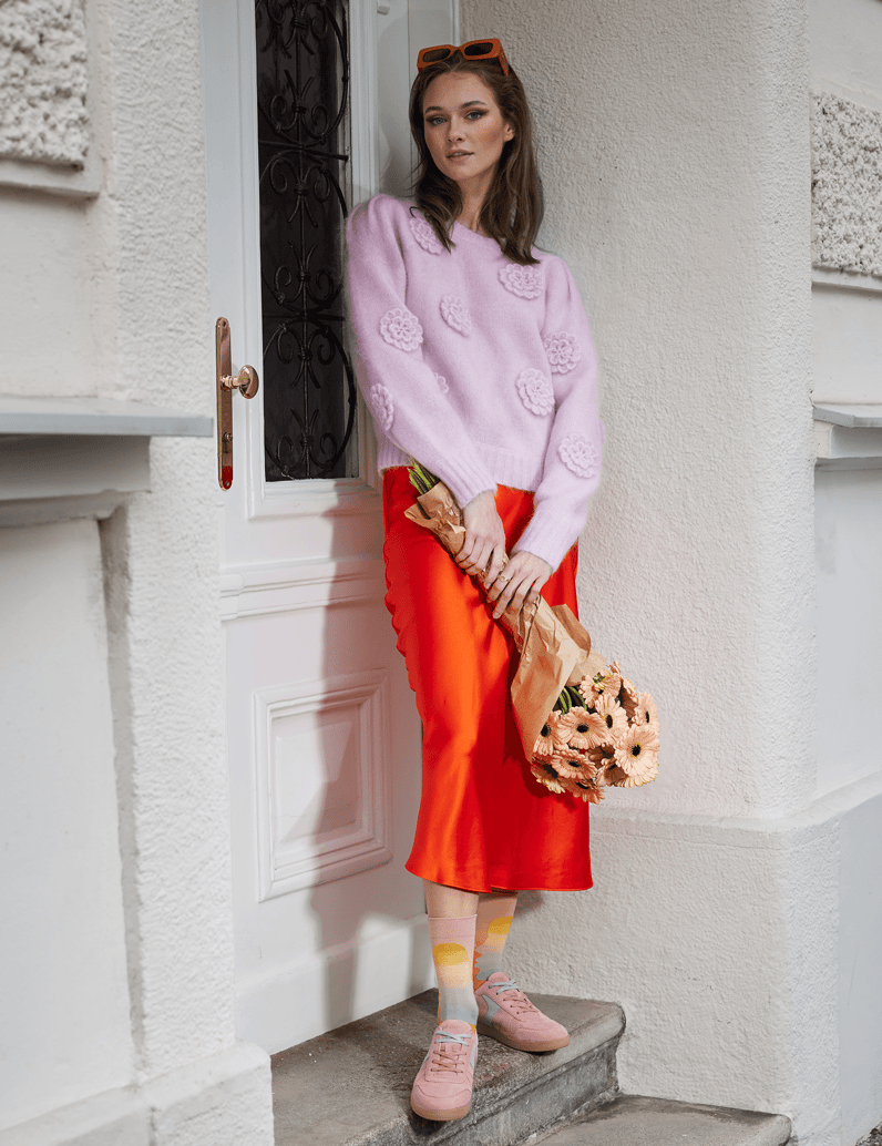 Pat-Calvin-velur-tenisky-růžová