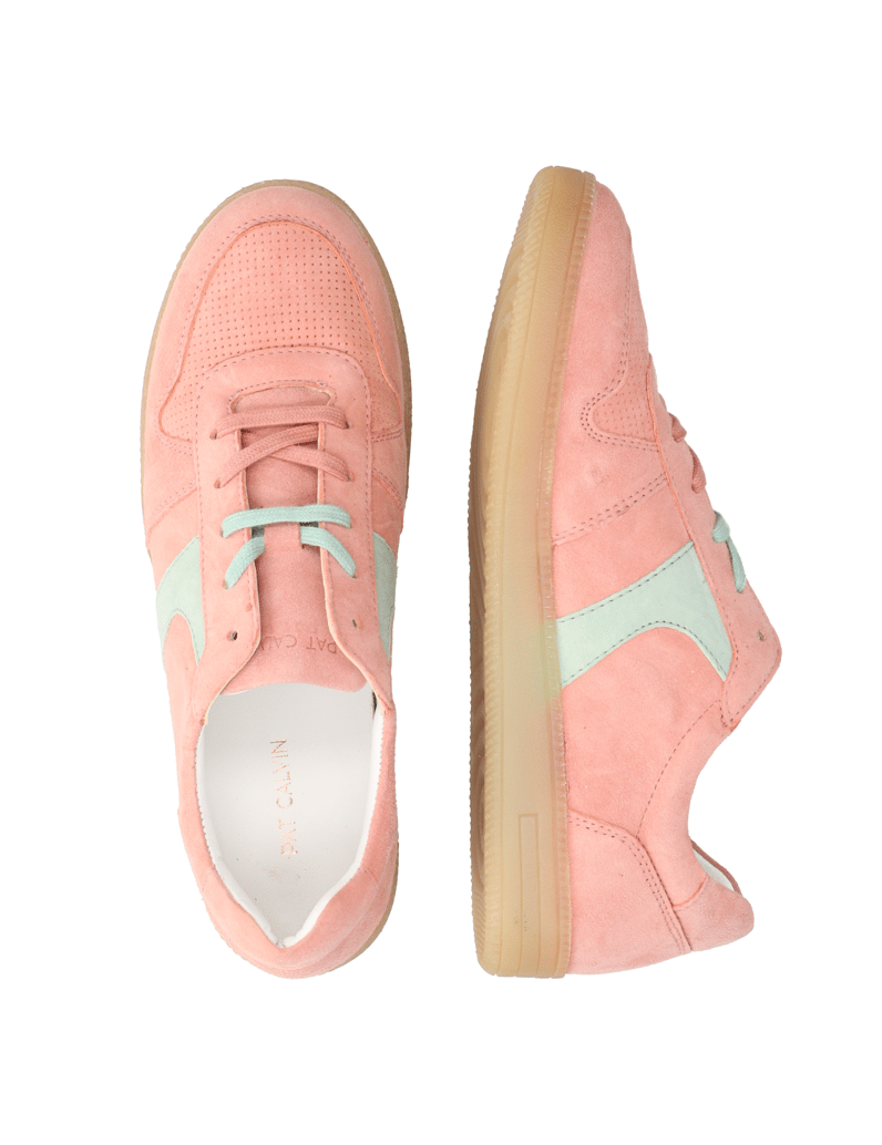 Pat-Calvin-velur-tenisky-růžová