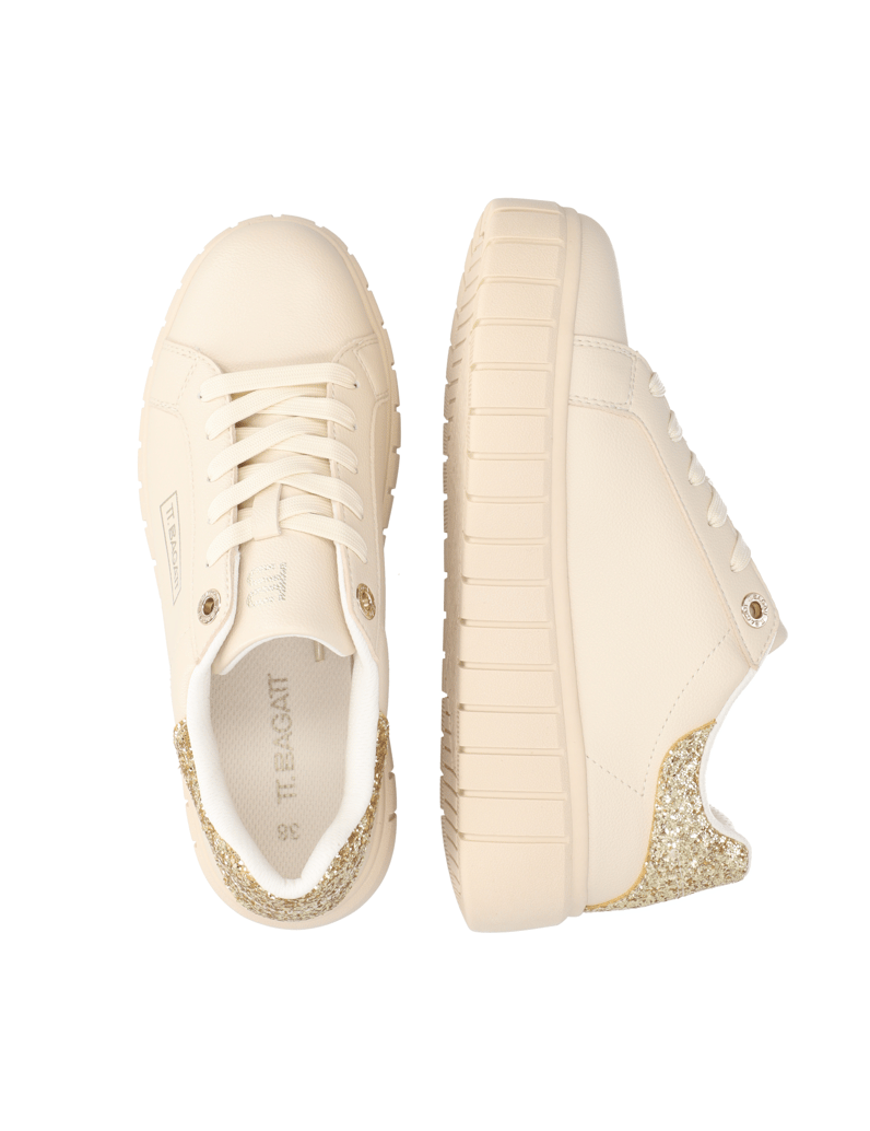 TT.-BAGATT-Lederimitat-Sneaker-beige