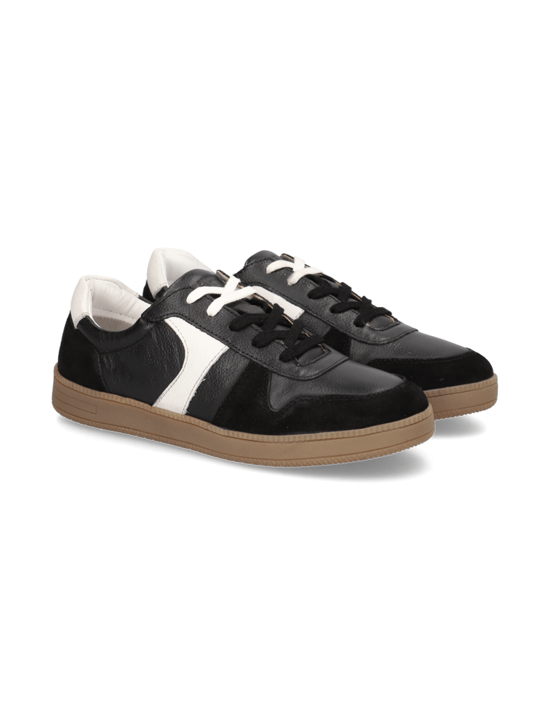 Pat-Calvin-Veloursleder-Sneaker-schwarz