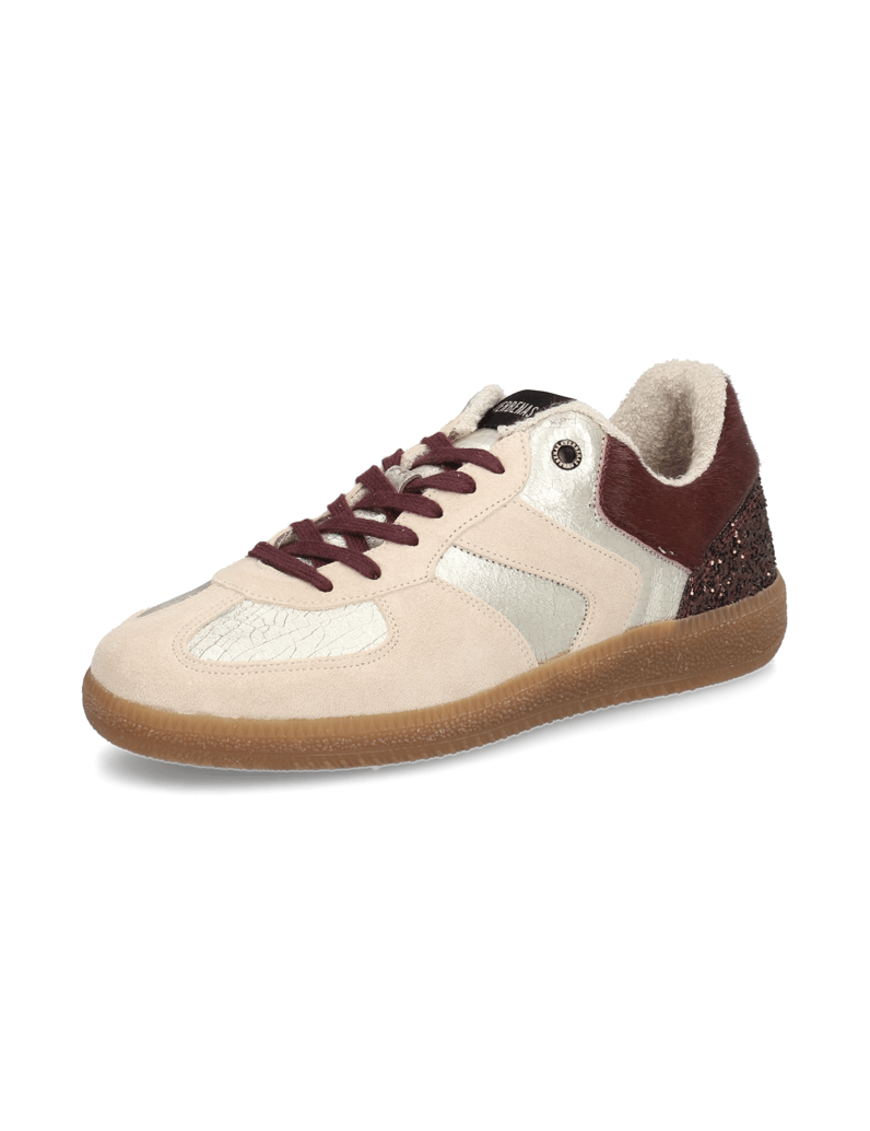Verbenas-Lederkombination-Sneaker-beige