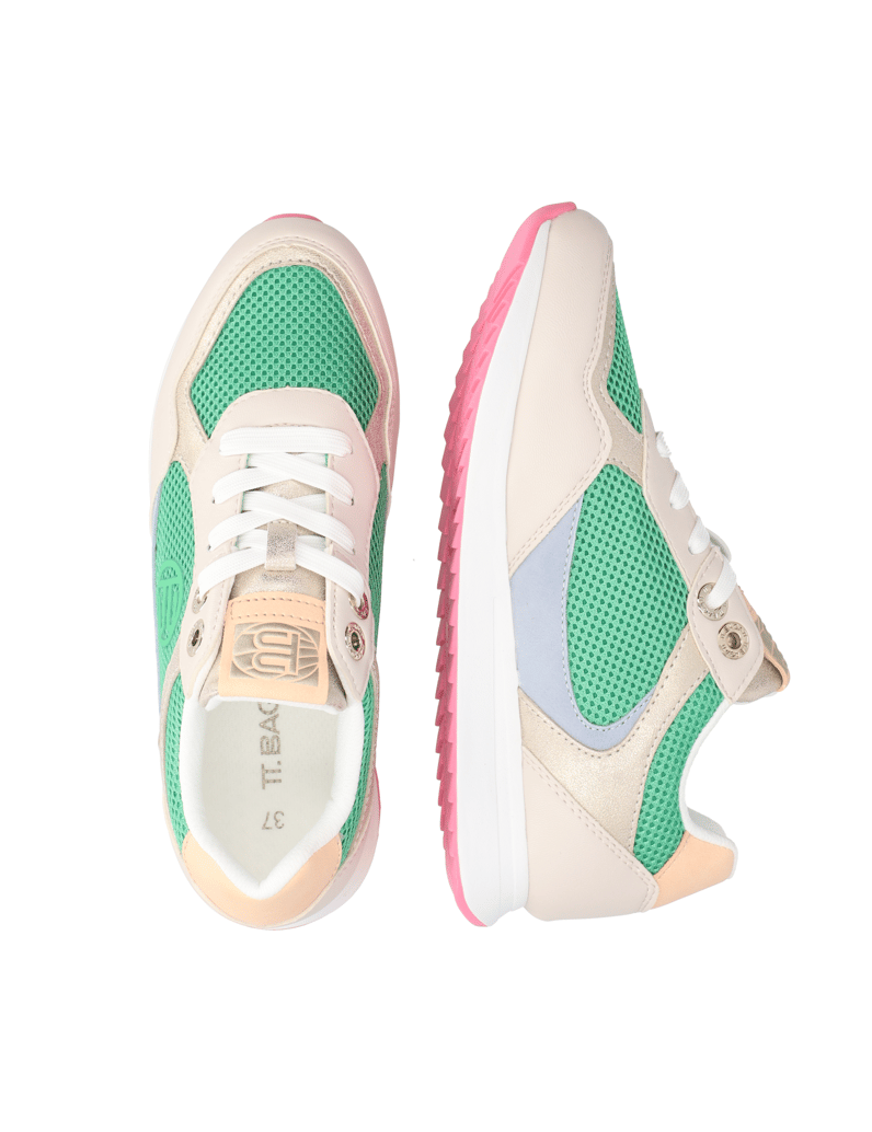 TT.-BAGATT-textil-tenisky-zelená