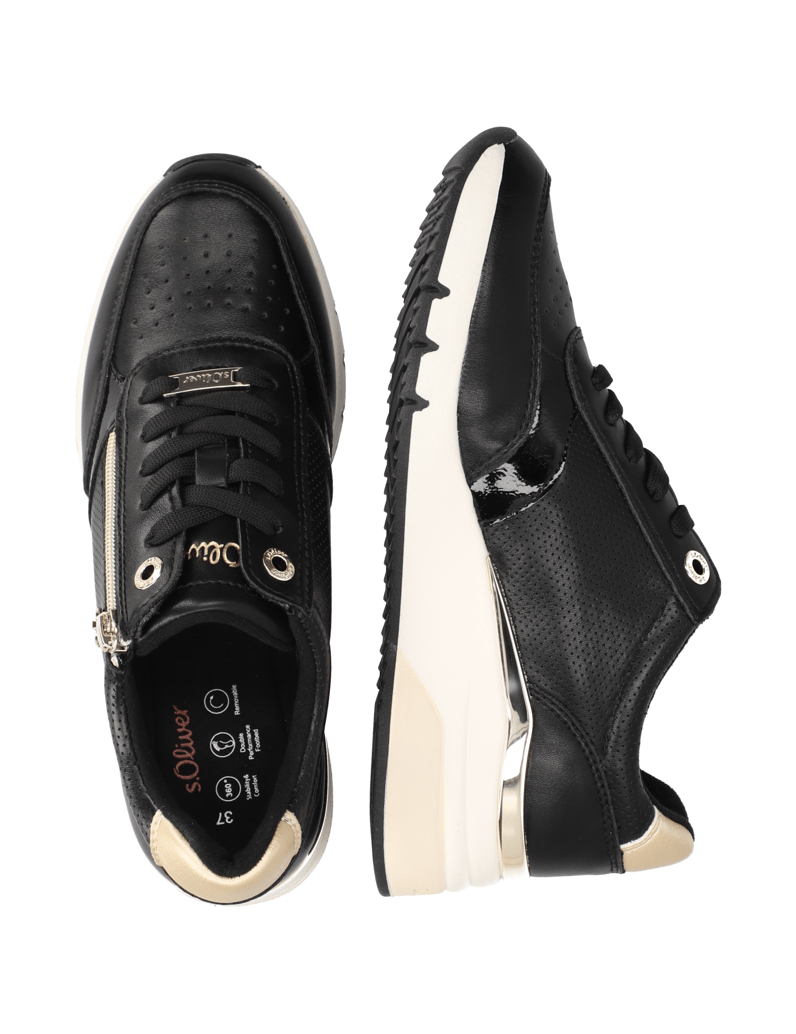 S.Oliver-Sneaker-schwarz
