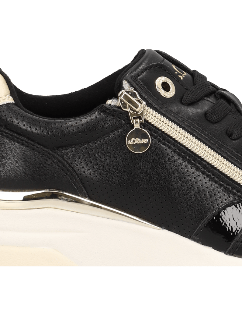 S.Oliver-Sneaker-schwarz