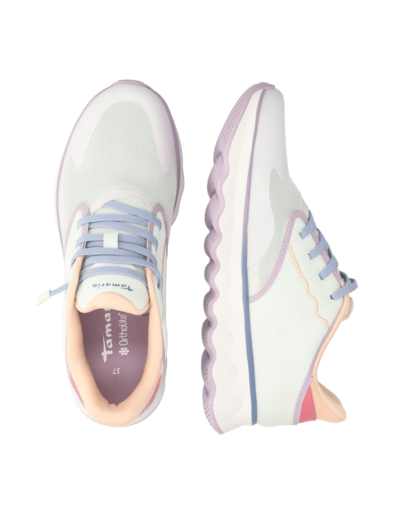 TAMARIS-Textil-Sneaker-weiss