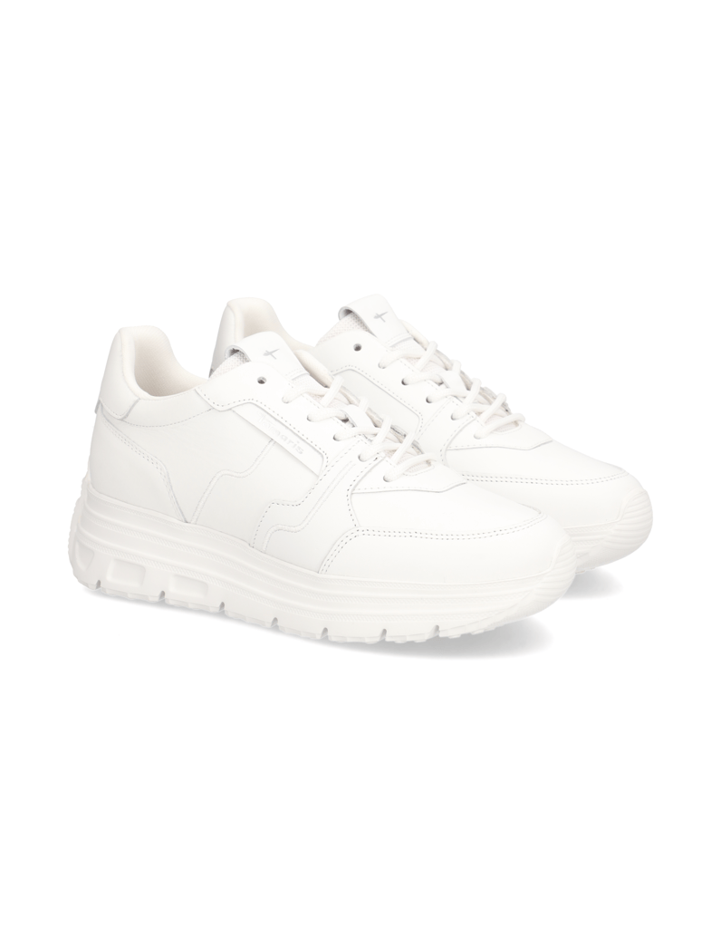 TAMARIS-hladká-koža-tenisky-biela