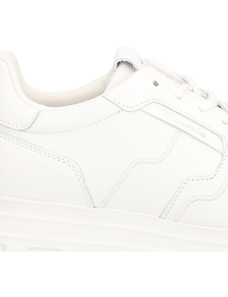 TAMARIS-hladká-koža-tenisky-biela