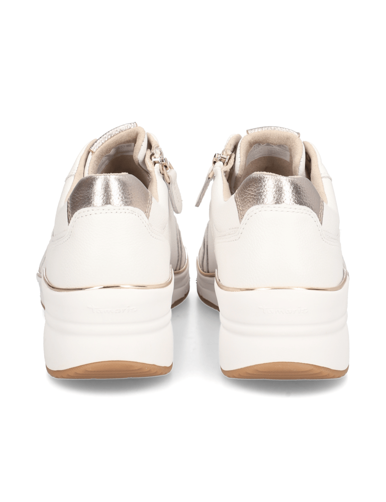 TAMARIS-hladká-kůže-tenisky-bílá