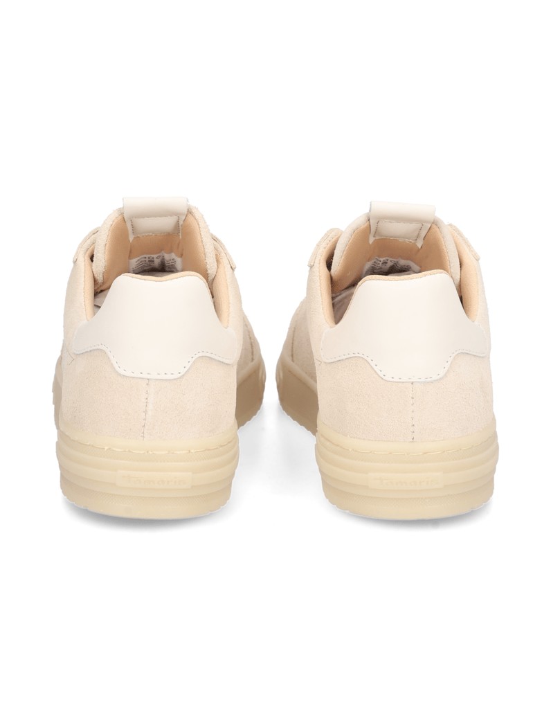 TAMARIS-velúr-tenisky-béžová