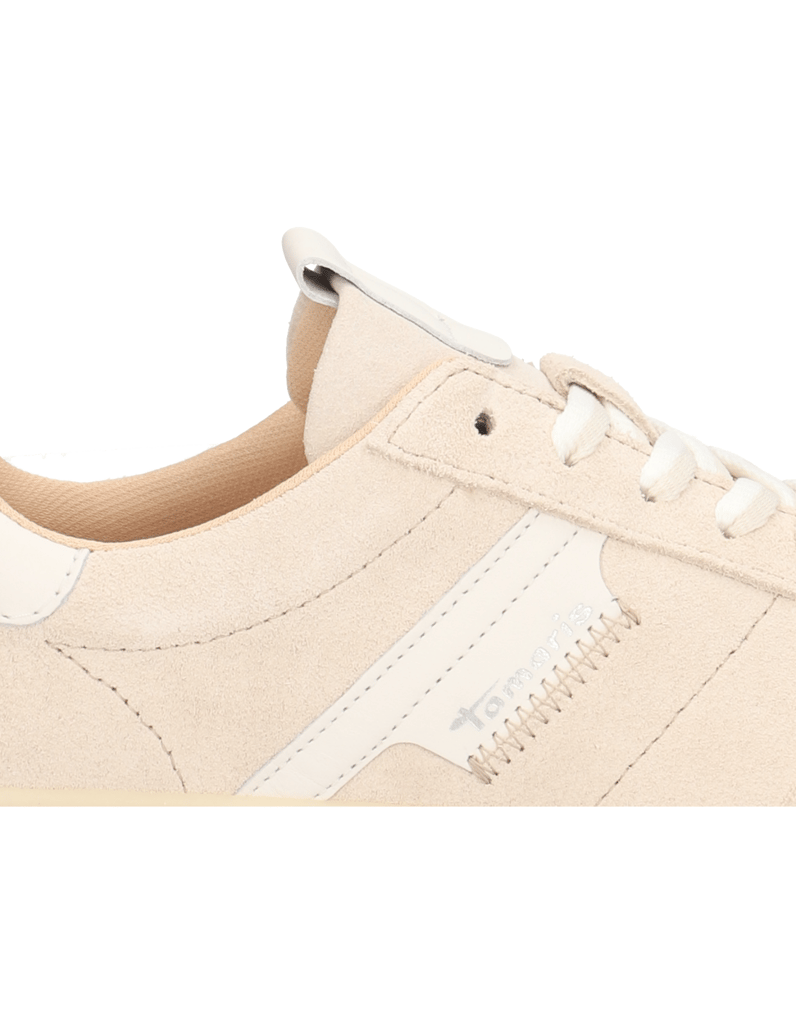 TAMARIS-velúr-tenisky-béžová