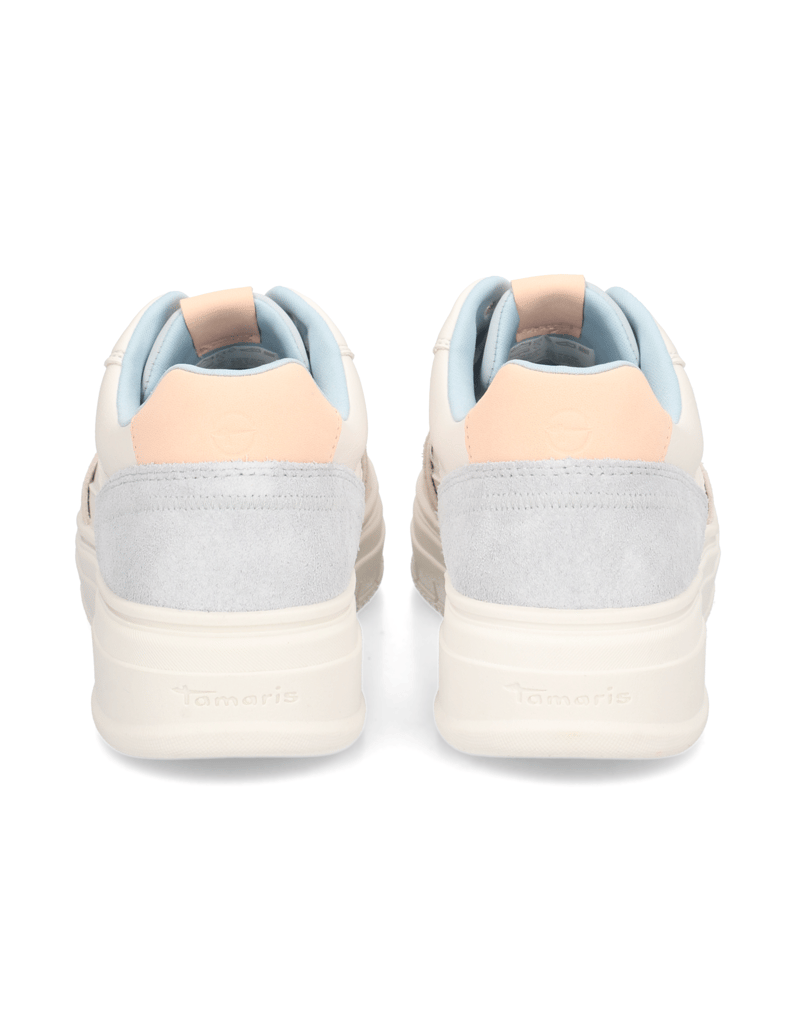 TAMARIS-Lederkombination-Sneaker-weiss