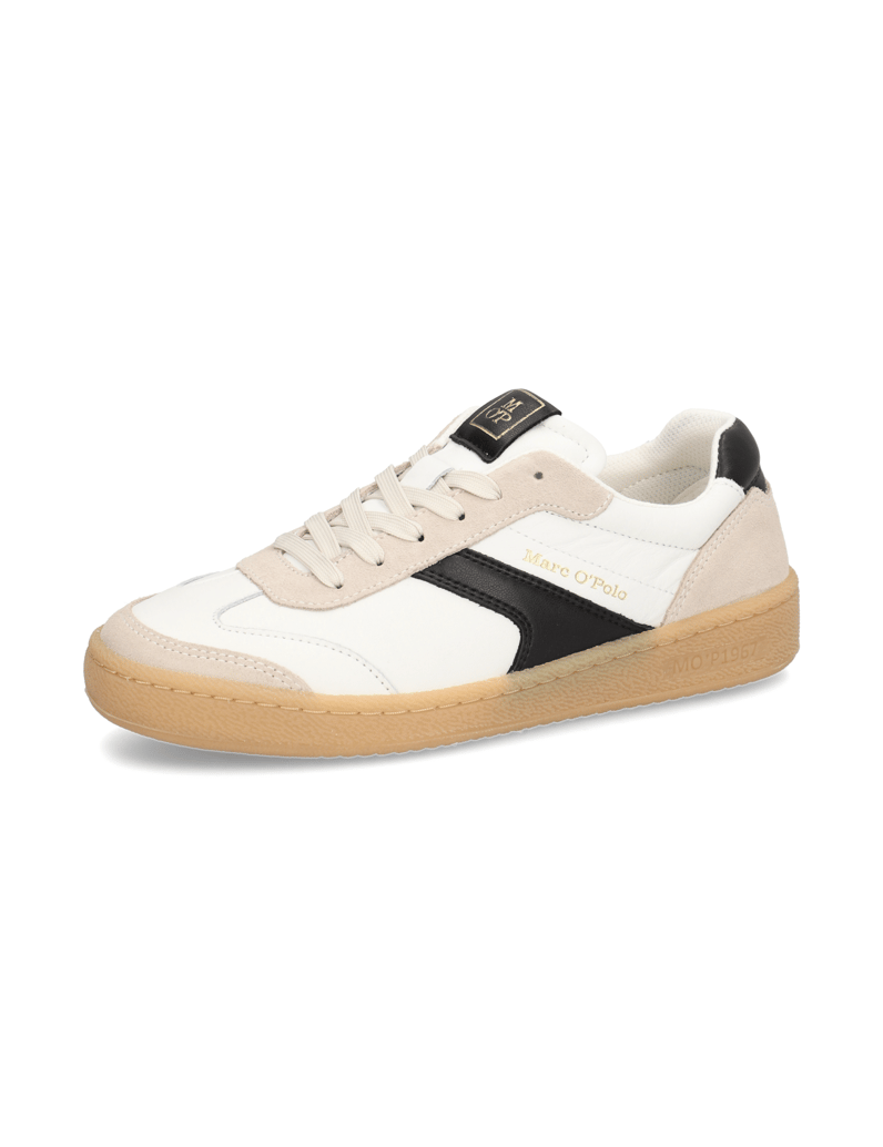 Marc-O´Polo-Lederkombination-Sneaker-weiss