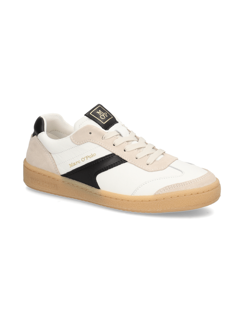 Marc-O´Polo-Lederkombination-Sneaker-weiss