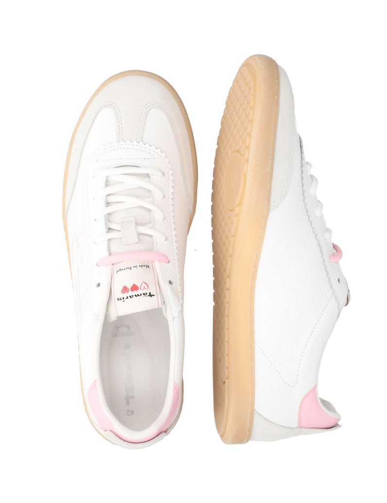 TAMARIS-športni-čevlji-na-vezalke-bela