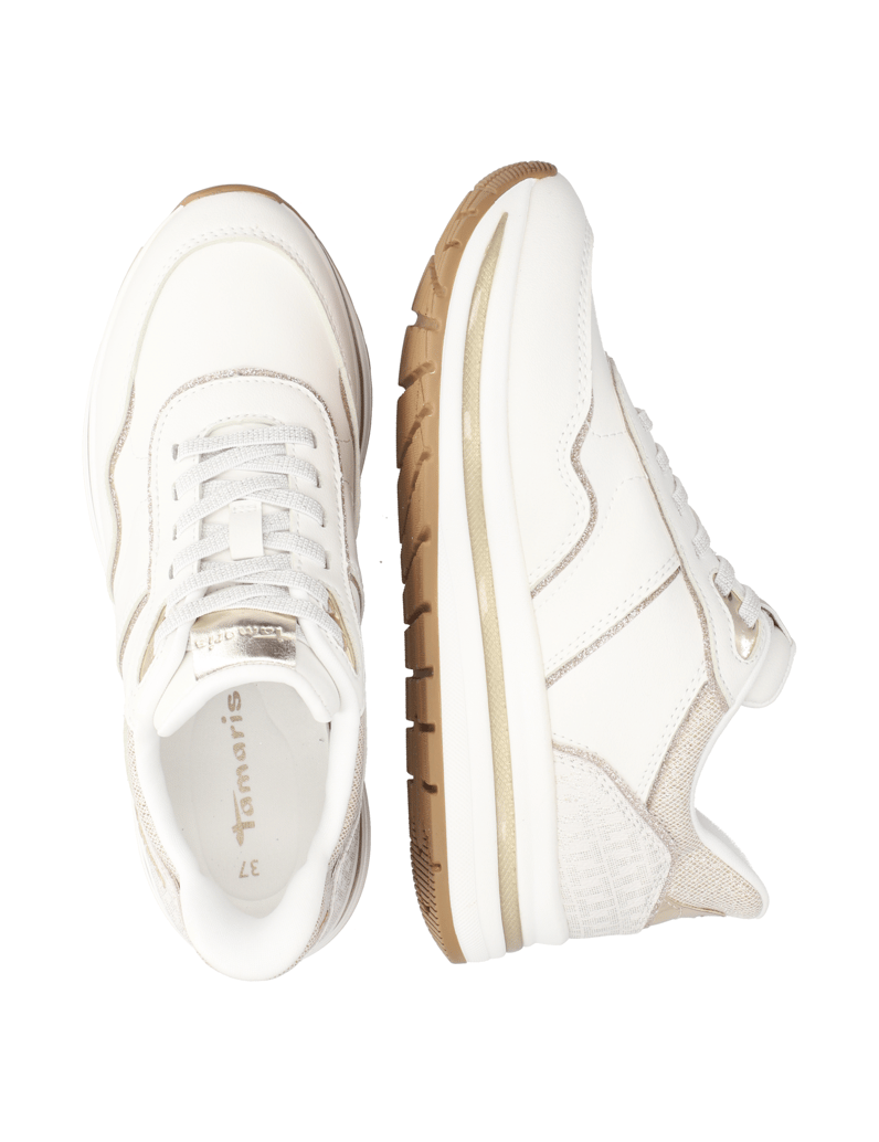 TAMARIS-sportová-šnurovacia-obuv-biela