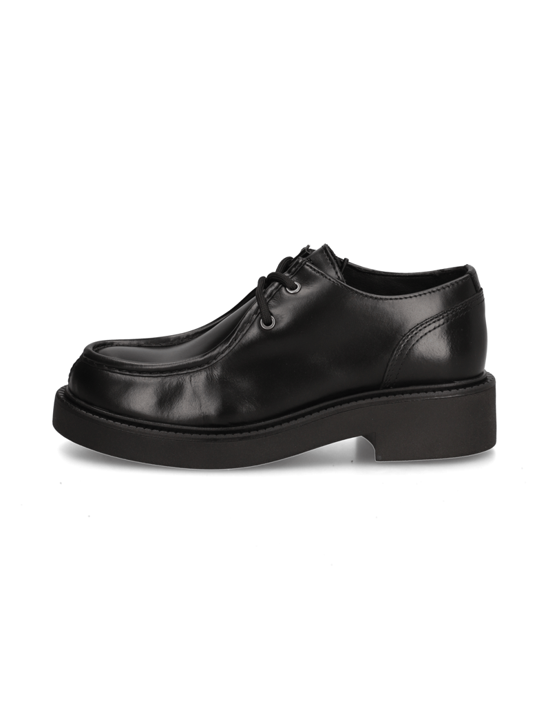 Marc-O´Polo-elegantná-šnurovacia-obuv-čierna