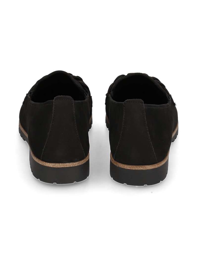 TAMARIS-Nubukleder-Slipper-sportiv-beige