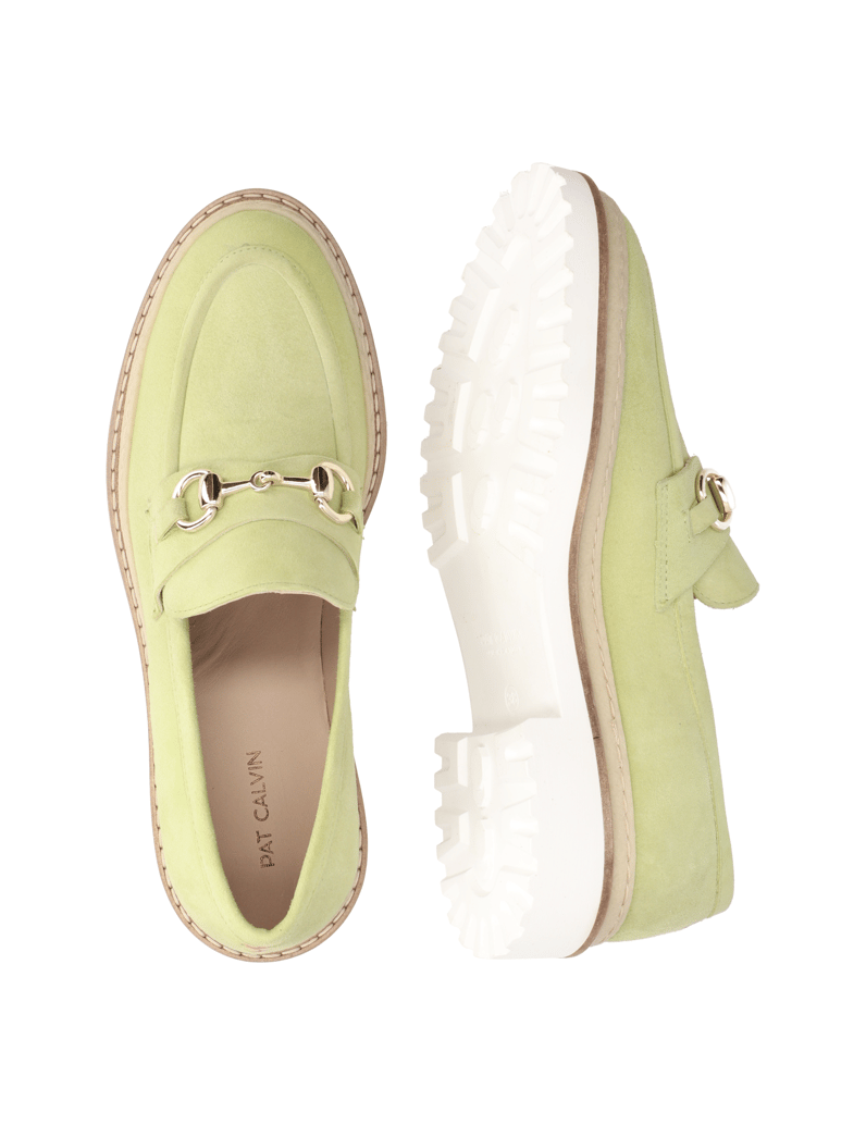 Pat-Calvin-semiš-usnje-sliperji-zelena