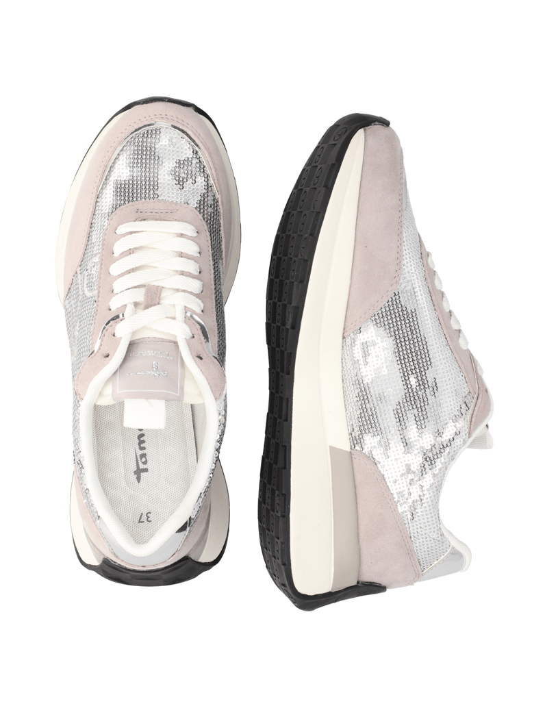 TAMARIS-Lederkombination-Sneaker