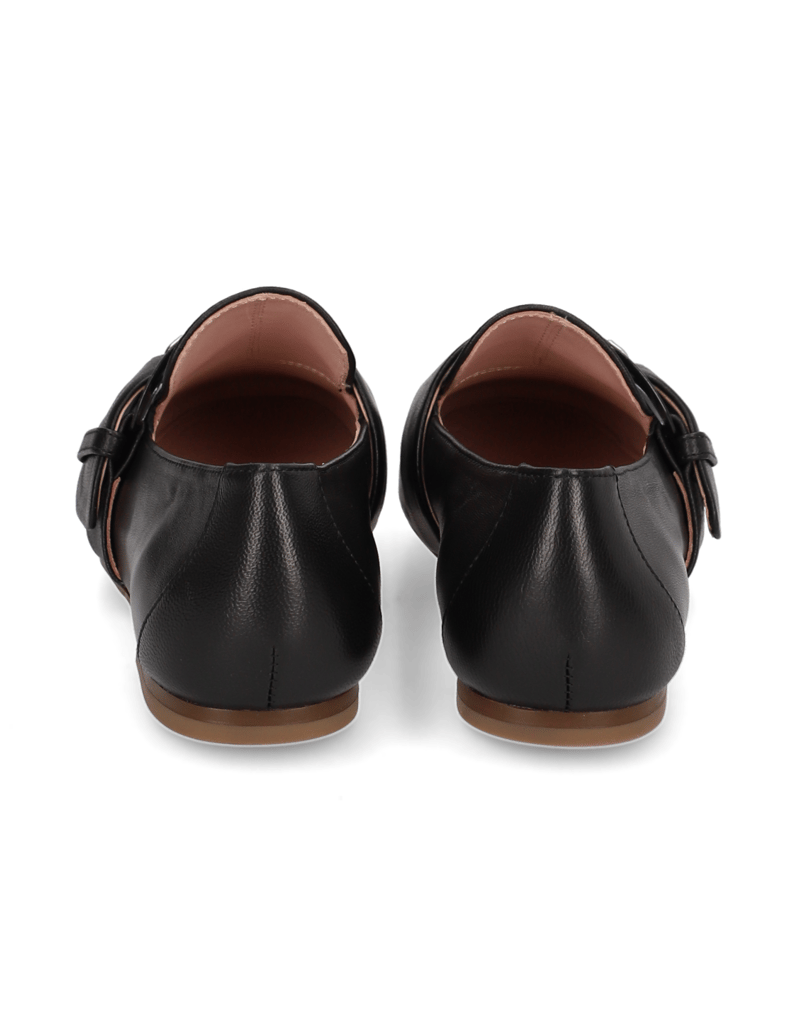 Pat-Calvin-Glattleder-Slipper-schwarz