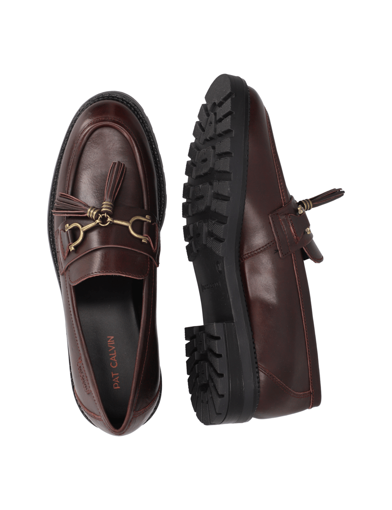 Pat-Calvin-Glattleder-Slipper