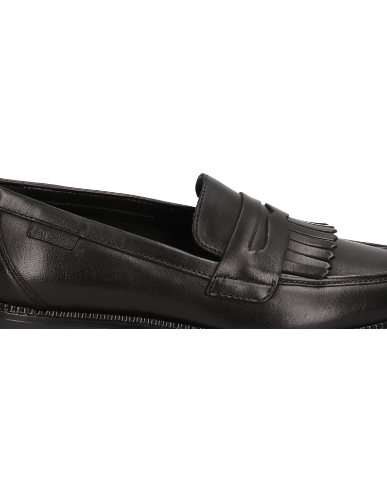 Pat-Calvin-Glattleder-Slipper-schwarz