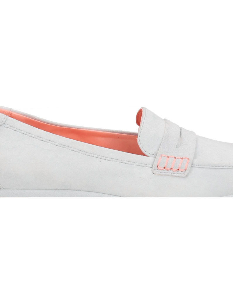 TAMARIS-Veloursleder-Slipper-beige