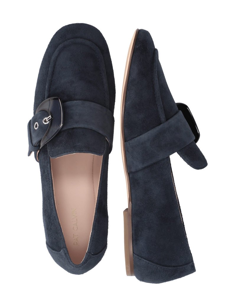Pat-Calvin-Veloursleder-Slipper-blau