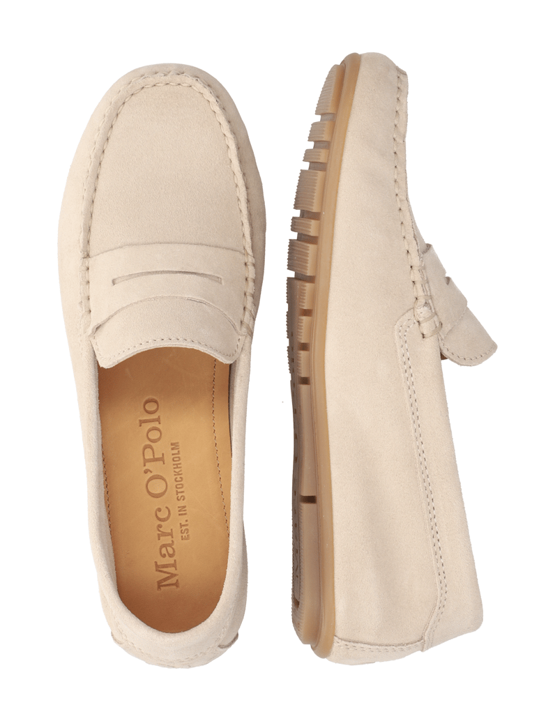 Marc-O´Polo-Veloursleder-Slipper-beige
