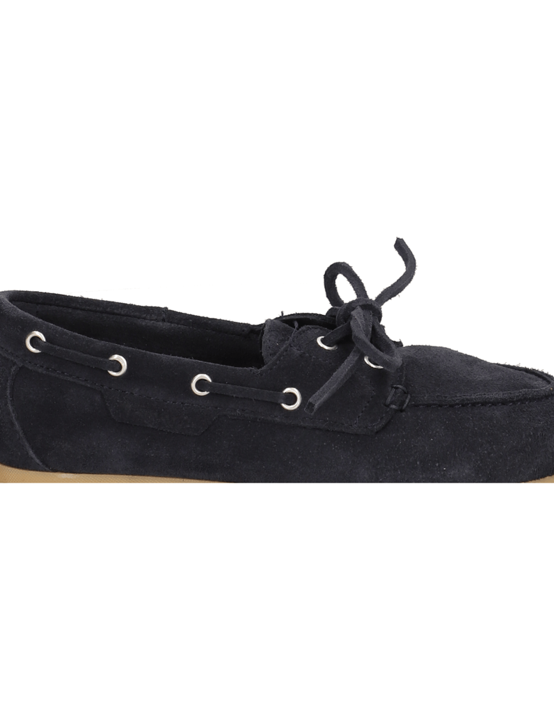 TAMARIS-Veloursleder-Slipper-cognac