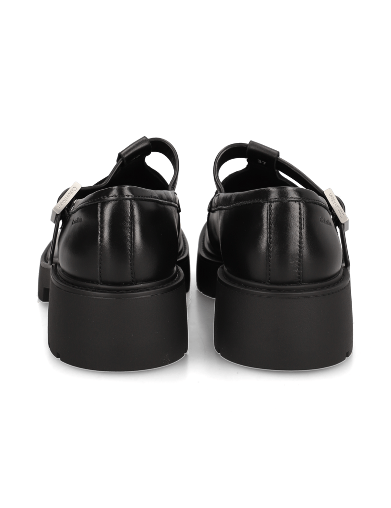 CALVIN-KLEIN-JEANS-CHUNKY-LOAFER-TBAR-POL-LTH-črna