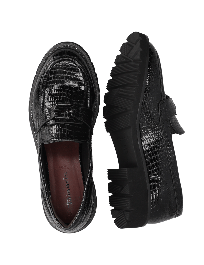 TAMARIS-Slipper-schwarz