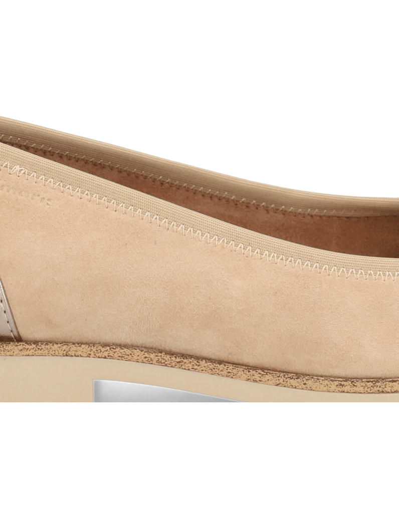 TAMARIS-velur-baleríny-béžová