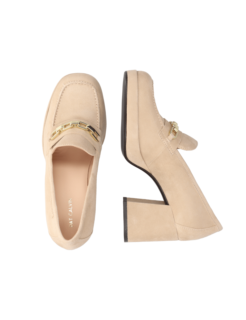 Pat-Calvin-velúr-Klasické-lodičky-béžová