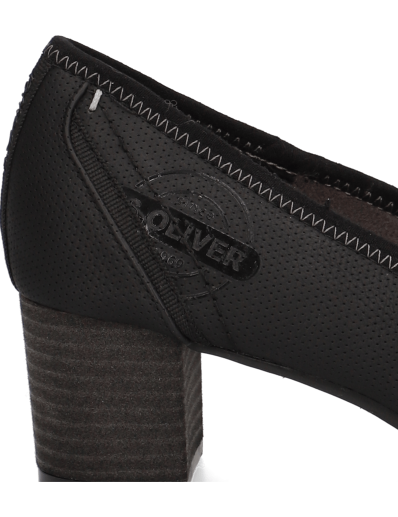 S.Oliver-Lederimitat-Pumps-schwarz